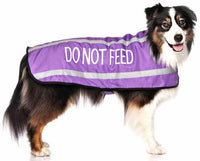 Friendly Dog Collars Coat Do Not Feed