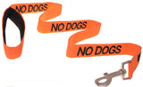 Friendly Dog Collars Lead 120cm No Dogs